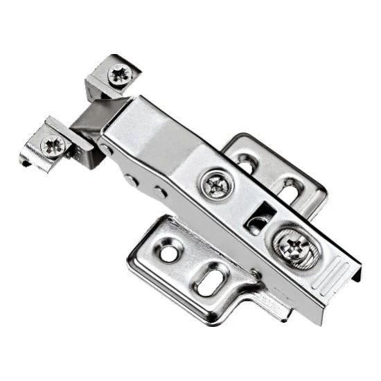 QD12F Series Fixed Mounting Plate Aluminum Door Hinge